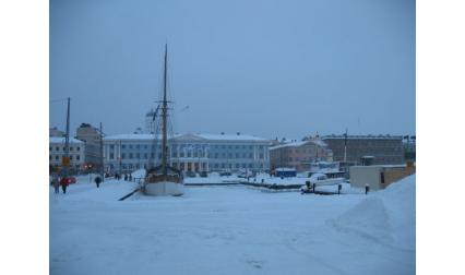 Сняг в Хелзинки